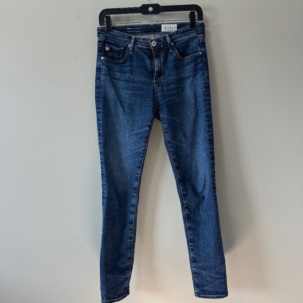 AG Adriano Goldschmied PRIMA Cigarette Leg Indigo Jeans SZ 26